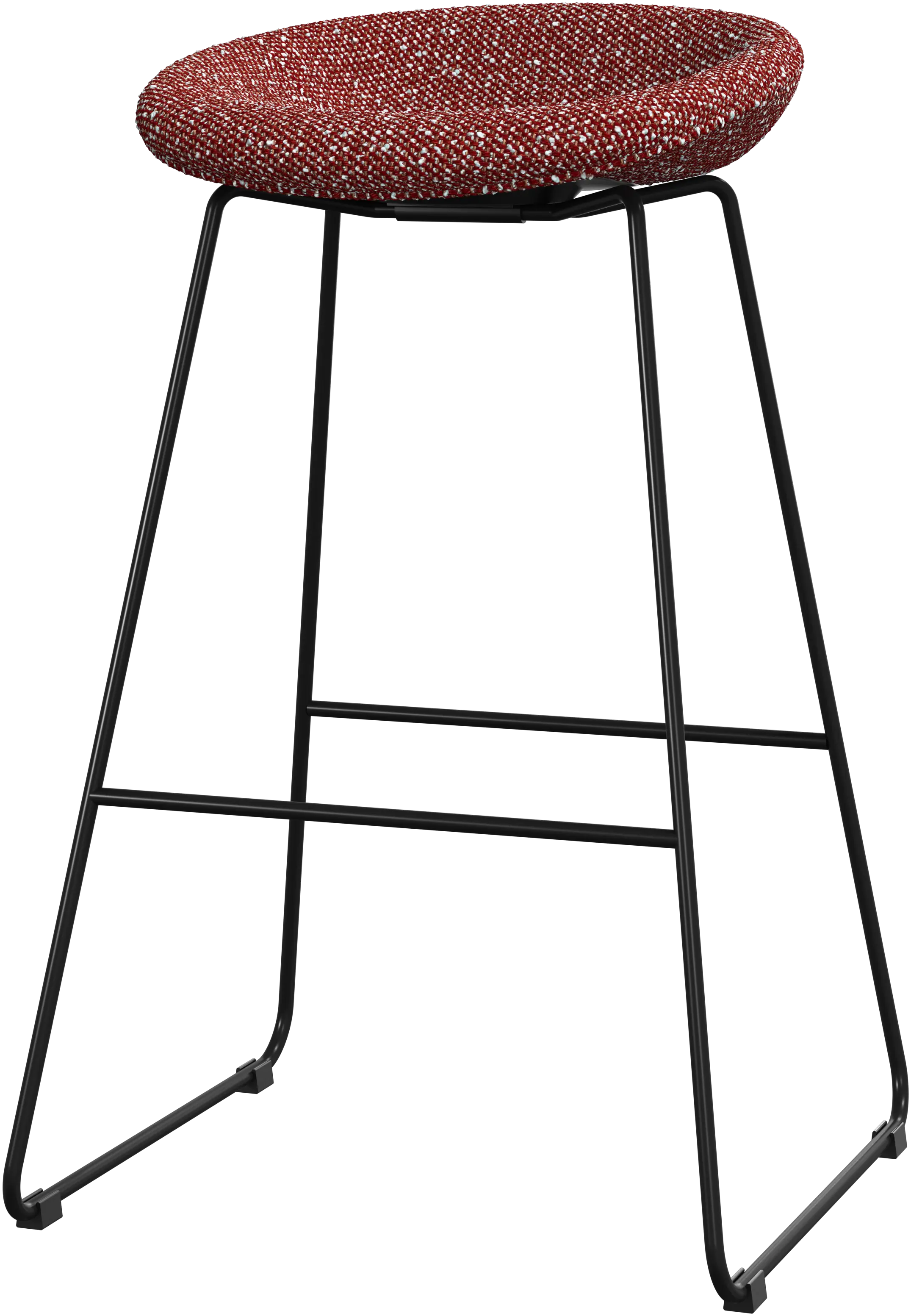 デザイナーバースツール | デンマークデザインの家具 - レッド デザイナーバースツール | デンマークデザインの家具 - レッド